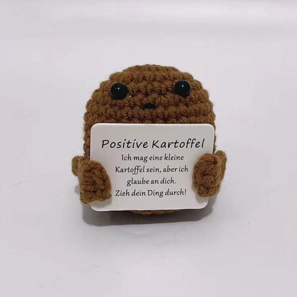 Pocket Hug Positive Potato Gifts for Boyfriend Funny Gift for Girlfriend Motivational Gifts Small Lucky Charm Best Friend Small Hug Pocket Hug Potato Lucky Charm