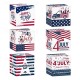 Independence Day Themed Three-Dimensional Buckle Paper Candy Snack Packaging Box Party Decoration Paper Box Independence Day Themed Three-Dimensional Buckle Paper Candy Snack Packaging Box Party Decoration Paper Box