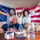 Independence Day Themed Three-Dimensional Buckle Paper Candy Snack Packaging Box Party Decoration Paper Box Independence Day Themed Three-Dimensional Buckle Paper Candy Snack Packaging Box Party Decoration Paper Box