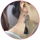 CARNIVAL Dream Catcher Tassel Earrings Bohemian Feather Leaves Retro Earrings CARNIVAL Dream Catcher Tassel Earrings Bohemian Feather Leaves Retro Earrings