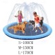 Splash Pad, 39in/59in/67in Anti-Slip Splash Pad for Kids Dogs Thickened Dog Pool Splash Sprinkler Pad Durable Summer Outdoor Water Toys for Baby Toddler Boys Girls Pet Splash Pad, 39in/59in/67in Anti-Slip Splash Pad for Kids Dogs Thickened Dog Pool Splash Sprinkler Pad Durable Summer Outdoor Water Toys for Baby Toddler Boys Girls Pet