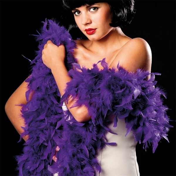 Boland Deluxe Feather Boa 70inch Turkey Feather Scarf Clothing Accessories