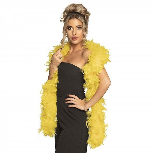 Boland Deluxe Feather Boa 70inch Turkey Feather Scarf Clothing Accessories