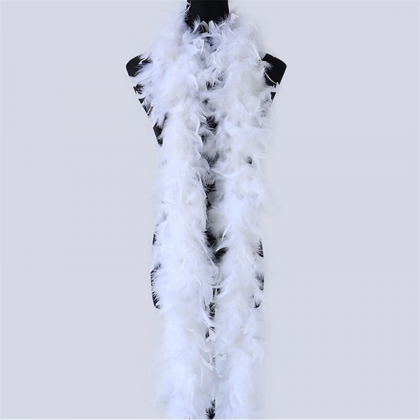 Boland Deluxe Feather Boa 70inch Turkey Feather Scarf Clothing Accessories