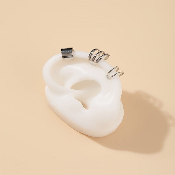 Europe and the United States cross-border new pearl ear clip men&#039;s and women&#039;s earrings non-piercing false cartilage earrings earrings jewelry