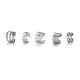 Europe and the United States cross-border new pearl ear clip men&#039;s and women&#039;s earrings non-piercing false cartilage earrings earrings jewelry