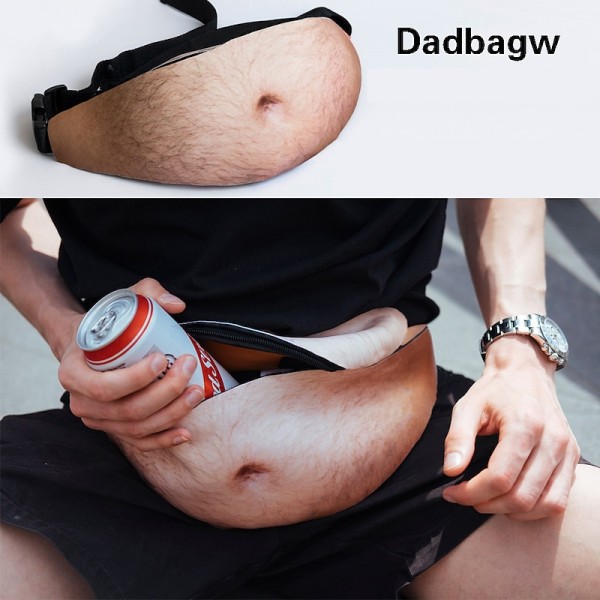 FUNNY Outdoor Sports Dadbagw Creative Big Belly Waistpack Fake Belly Waistpack Beer Belly Waistpack Change FUNNY Outdoor Sports Dadbagw Creative Big Belly Waistpack Fake Belly Waistpack Beer Belly Waistpack Change