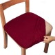4pcs/6pcs Solid Color Brushed High Elastic Chair Cover Simple Soft And Comfortable Chair Seat Cover Dust-proof And Dirt-resistant Chair Slipcover Suitable For Dining Chair Office Home Decor 4pcs/6pcs Solid Color Brushed High Elastic Chair Cover Simple Soft And Comfortable Chair Seat Cover Dust-proof And Dirt-resistant Chair Slipcover Suitable For Dining Chair Office Home Decor