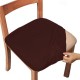 4pcs/6pcs Solid Color Brushed High Elastic Chair Cover Simple Soft And Comfortable Chair Seat Cover Dust-proof And Dirt-resistant Chair Slipcover Suitable For Dining Chair Office Home Decor 4pcs/6pcs Solid Color Brushed High Elastic Chair Cover Simple Soft And Comfortable Chair Seat Cover Dust-proof And Dirt-resistant Chair Slipcover Suitable For Dining Chair Office Home Decor