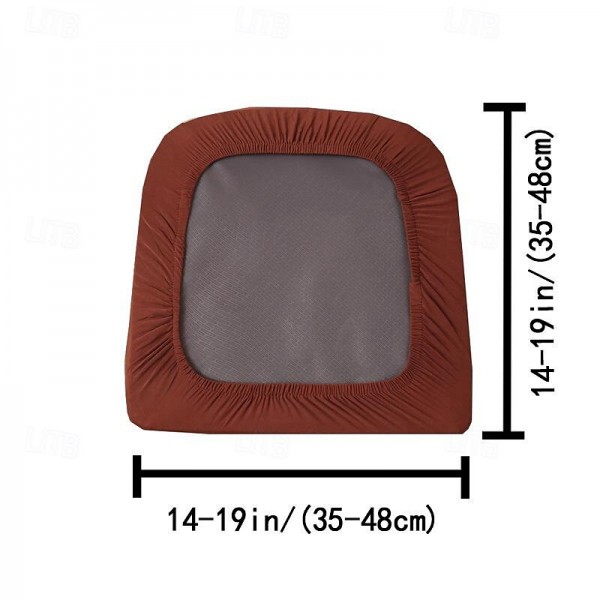 4pcs/6pcs Solid Color Brushed High Elastic Chair Cover Simple Soft And Comfortable Chair Seat Cover Dust-proof And Dirt-resistant Chair Slipcover Suitable For Dining Chair Office Home Decor 4pcs/6pcs Solid Color Brushed High Elastic Chair Cover Simple Soft And Comfortable Chair Seat Cover Dust-proof And Dirt-resistant Chair Slipcover Suitable For Dining Chair Office Home Decor