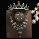 Bride Headwear Baroque Crown Grand Wedding Three Piece Set Wedding Dress Accessories Princess Birthday Crown Hair Accessories Bride Headwear Baroque Crown Grand Wedding Three Piece Set Wedding Dress Accessories Princess Birthday Crown Hair Accessories