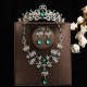 Bride Headwear Baroque Crown Grand Wedding Three Piece Set Wedding Dress Accessories Princess Birthday Crown Hair Accessories Bride Headwear Baroque Crown Grand Wedding Three Piece Set Wedding Dress Accessories Princess Birthday Crown Hair Accessories