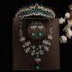 Bride Headwear Baroque Crown Grand Wedding Three Piece Set Wedding Dress Accessories Princess Birthday Crown Hair Accessories Bride Headwear Baroque Crown Grand Wedding Three Piece Set Wedding Dress Accessories Princess Birthday Crown Hair Accessories