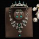 Bride Headwear Baroque Crown Grand Wedding Three Piece Set Wedding Dress Accessories Princess Birthday Crown Hair Accessories Bride Headwear Baroque Crown Grand Wedding Three Piece Set Wedding Dress Accessories Princess Birthday Crown Hair Accessories