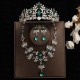 Bride Headwear Baroque Crown Grand Wedding Three Piece Set Wedding Dress Accessories Princess Birthday Crown Hair Accessories Bride Headwear Baroque Crown Grand Wedding Three Piece Set Wedding Dress Accessories Princess Birthday Crown Hair Accessories