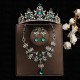 Bride Headwear Baroque Crown Grand Wedding Three Piece Set Wedding Dress Accessories Princess Birthday Crown Hair Accessories Bride Headwear Baroque Crown Grand Wedding Three Piece Set Wedding Dress Accessories Princess Birthday Crown Hair Accessories