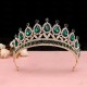 Bride Headwear Baroque Crown Grand Wedding Three Piece Set Wedding Dress Accessories Princess Birthday Crown Hair Accessories Bride Headwear Baroque Crown Grand Wedding Three Piece Set Wedding Dress Accessories Princess Birthday Crown Hair Accessories