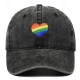 LGBT Baseball Hat with Tattoo Sticker Temporary Tattoo Pride Rainbow Denim Hats Pride Baseball Hat Adjustable LGBT Hat for Men Women LGBT Baseball Hat with Tattoo Sticker Temporary Tattoo Pride Rainbow Denim Hats Pride Baseball Hat Adjustable LGBT Hat for Men Women