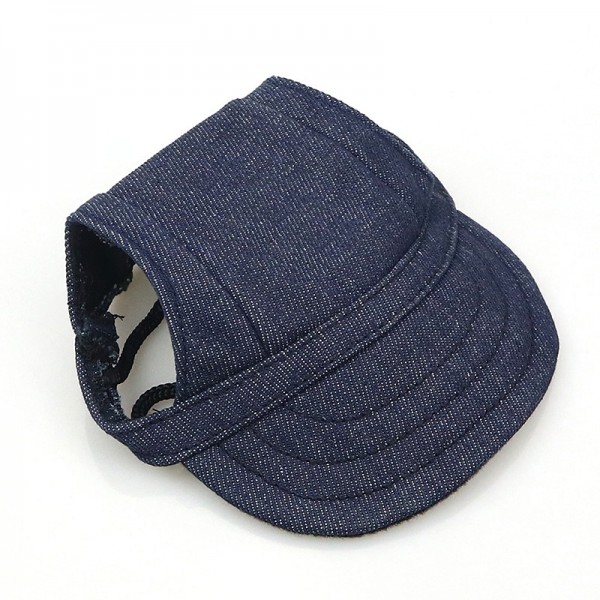 Dog Hat-Pet Baseball Cap/Dogs Sport Hat/Visor Cap with Ear Holes and Chin Strap for Small Dogs by Happy Hours (S ,M,L,XL ) Dog Hat-Pet Baseball Cap/Dogs Sport Hat/Visor Cap with Ear Holes and Chin Strap for Small Dogs by Happy Hours (S ,M,L,XL )