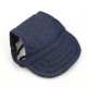 Dog Hat-Pet Baseball Cap/Dogs Sport Hat/Visor Cap with Ear Holes and Chin Strap for Small Dogs by Happy Hours (S ,M,L,XL ) Dog Hat-Pet Baseball Cap/Dogs Sport Hat/Visor Cap with Ear Holes and Chin Strap for Small Dogs by Happy Hours (S ,M,L,XL )