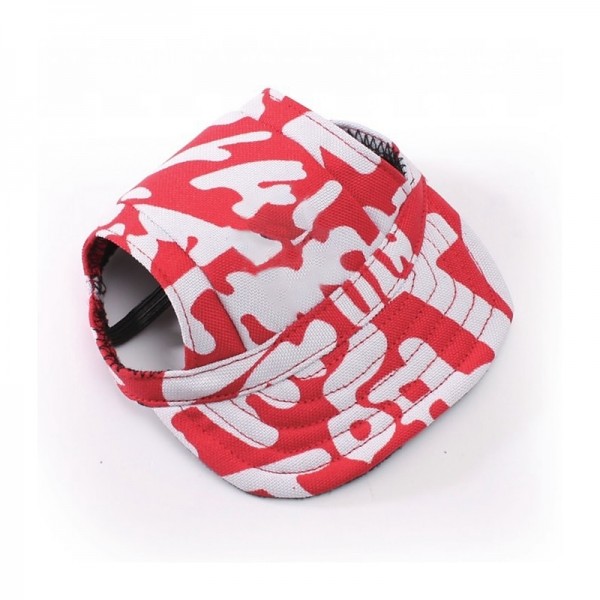 Dog Hat-Pet Baseball Cap/Dogs Sport Hat/Visor Cap with Ear Holes and Chin Strap for Small Dogs by Happy Hours (S ,M,L,XL ) Dog Hat-Pet Baseball Cap/Dogs Sport Hat/Visor Cap with Ear Holes and Chin Strap for Small Dogs by Happy Hours (S ,M,L,XL )