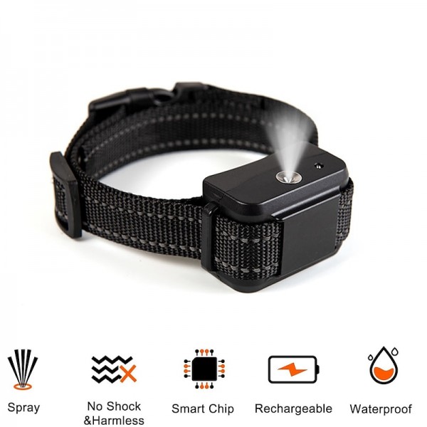 Dog Training Spray Bark Collar Citronella Control Stop Barking Collar for Dogs Small Medium Large Adjustable Rechargeable Waterproof No Shock Harmless Dog Training Spray Bark Collar Citronella Control Stop Barking Collar for Dogs Small Medium Large Adjustable Rechargeable Waterproof No Shock Harmless