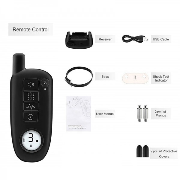 Dog Training With 2 Collar Pet Dog Shock With Remote 1000ft Range Electric Collars for Pet Waterproof Dog Training Collar for Small Medium Large Dogs Dog Training With 2 Collar Pet Dog Shock With Remote 1000ft Range Electric Collars for Pet Waterproof Dog Training Collar for Small Medium Large Dogs