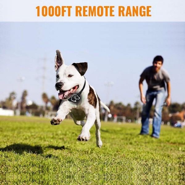 Dog Training With 2 Collar Pet Dog Shock With Remote 1000ft Range Electric Collars for Pet Waterproof Dog Training Collar for Small Medium Large Dogs Dog Training With 2 Collar Pet Dog Shock With Remote 1000ft Range Electric Collars for Pet Waterproof Dog Training Collar for Small Medium Large Dogs