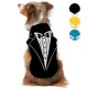 Dog Shirt / T-Shirt Tuxedo Graphic Optical Illusion 3D Print Classic Gentle Wedding Party Dog Clothes Puppy Clothes Dog Outfits Breathable Black Yellow Blue Costume for Girl and Boy Dog Polyster S M Dog Shirt / T-Shirt Tuxedo Graphic Optical Illusion 3D Print Classic Gentle Wedding Party Dog Clothes Puppy Clothes Dog Outfits Breathable Black Yellow Blue Costume for Girl and Boy Dog Polyster S M