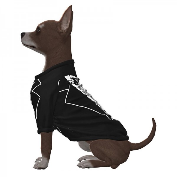 Dog Shirt / T-Shirt Tuxedo Graphic Optical Illusion 3D Print Classic Gentle Wedding Party Dog Clothes Puppy Clothes Dog Outfits Breathable Black Yellow Blue Costume for Girl and Boy Dog Polyster S M Dog Shirt / T-Shirt Tuxedo Graphic Optical Illusion 3D Print Classic Gentle Wedding Party Dog Clothes Puppy Clothes Dog Outfits Breathable Black Yellow Blue Costume for Girl and Boy Dog Polyster S M