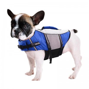 Dog Life Jacket Swimming Vest Lightweight High Reflective Pet Lifesaver with Lift Handle, Leash Ring