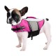 Dog Life Jacket Swimming Vest Lightweight High Reflective Pet Lifesaver with Lift Handle, Leash Ring Dog Life Jacket Swimming Vest Lightweight High Reflective Pet Lifesaver with Lift Handle, Leash Ring