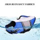 Dog Life Jacket Swimming Vest Lightweight High Reflective Pet Lifesaver with Lift Handle, Leash Ring Dog Life Jacket Swimming Vest Lightweight High Reflective Pet Lifesaver with Lift Handle, Leash Ring