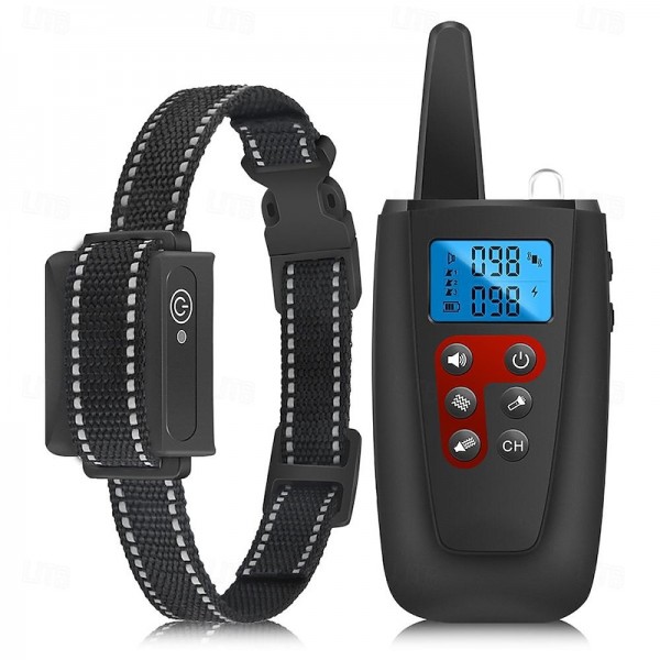 No Shock Dog Training Collar 3300ft Range Beep Vibrating Pet Trainer IPX7 Waterproof Rechargeable Pet Training Collar No Prongs Sound and Vibration Collar No Shock Dog Training Collar 3300ft Range Beep Vibrating Pet Trainer IPX7 Waterproof Rechargeable Pet Training Collar No Prongs Sound and Vibration Collar
