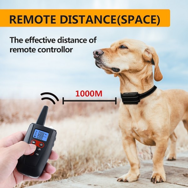 No Shock Dog Training Collar 3300ft Range Beep Vibrating Pet Trainer IPX7 Waterproof Rechargeable Pet Training Collar No Prongs Sound and Vibration Collar No Shock Dog Training Collar 3300ft Range Beep Vibrating Pet Trainer IPX7 Waterproof Rechargeable Pet Training Collar No Prongs Sound and Vibration Collar