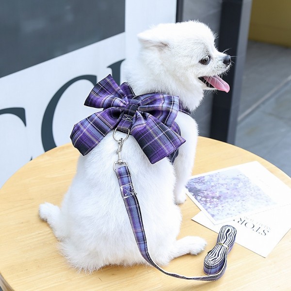 Dog Harness Dress with Leash Set, Princess Dog Dress for Small Dog Girl, Puppy Dresses with D Ring, Pet Clothes Doggie Outfits Cat Apparel Dog Harness Dress with Leash Set, Princess Dog Dress for Small Dog Girl, Puppy Dresses with D Ring, Pet Clothes Doggie Outfits Cat Apparel