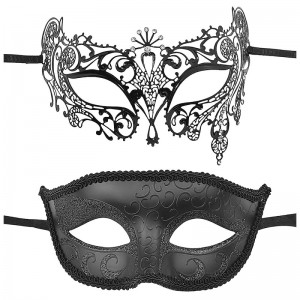 Couple&#039;s Venetian Masks Set Masquerade Ball Mask Carnival Mardi Gras Prom Mask Masquerade Party Masks
