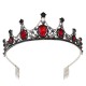 Jeweled Baroque Queen Crown - Rhinestone Platinum Jubilee Crowns and Tiaras for Women, Costume Party Hair Accessories Jeweled Baroque Queen Crown - Rhinestone Platinum Jubilee Crowns and Tiaras for Women, Costume Party Hair Accessories