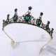 Jeweled Baroque Queen Crown - Rhinestone Platinum Jubilee Crowns and Tiaras for Women, Costume Party Hair Accessories Jeweled Baroque Queen Crown - Rhinestone Platinum Jubilee Crowns and Tiaras for Women, Costume Party Hair Accessories