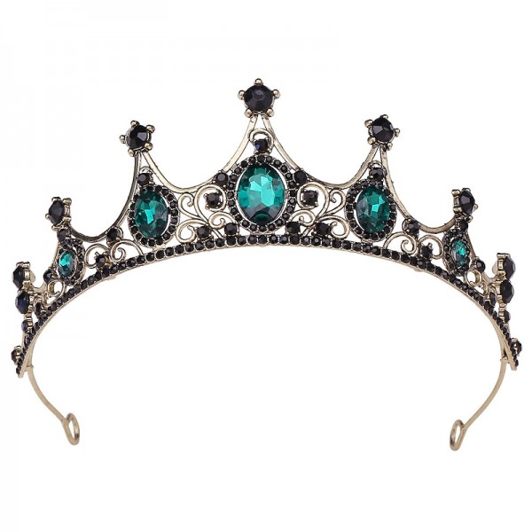 Full Round Queen Crown for Women, Crystal Tiara Cake Topper,Baroque Crown Costume Hair Accessories for Birthday Pageant Prom Baby Shower Full Round Queen Crown for Women, Crystal Tiara Cake Topper,Baroque Crown Costume Hair Accessories for Birthday Pageant Prom Baby Shower