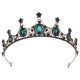Full Round Queen Crown for Women, Crystal Tiara Cake Topper,Baroque Crown Costume Hair Accessories for Birthday Pageant Prom Baby Shower Full Round Queen Crown for Women, Crystal Tiara Cake Topper,Baroque Crown Costume Hair Accessories for Birthday Pageant Prom Baby Shower