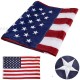 5ft X 3ft (150cm X 91cm) Embroidered American Flag Embroidered Flag 90*150cm 5ft X 3ft (150cm X 91cm) Embroidered American Flag Embroidered Flag 90*150cm