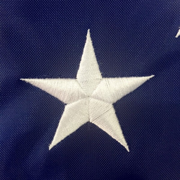 5ft X 3ft (150cm X 91cm) Embroidered American Flag Embroidered Flag 90*150cm 5ft X 3ft (150cm X 91cm) Embroidered American Flag Embroidered Flag 90*150cm