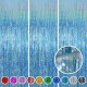 Foil Fringe Metallic Curtain Foil Fringe Curtains Party Decorations - Melsan 5 Pack 3.2 x 6.5 ft Tinsel Curtain Party Photo Backdrop for Birthday Party Baby Shower or Graduation Decorations Green Foil Fringe Metallic Curtain Foil Fringe Curtains Party Decorations - Melsan 5 Pack 3.2 x 6.5 ft Tinsel Curtain Party Photo Backdrop for Birthday Party Baby Shower or Graduation Decorations Green