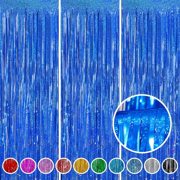 Foil Fringe Metallic Curtain Foil Fringe Curtains Party Decorations - Melsan 5 Pack 3.2 x 6.5 ft Tinsel Curtain Party Photo Backdrop for Birthday Party Baby Shower or Graduation Decorations Green Foil Fringe Metallic Curtain Foil Fringe Curtains Party Decorations - Melsan 5 Pack 3.2 x 6.5 ft Tinsel Curtain Party Photo Backdrop for Birthday Party Baby Shower or Graduation Decorations Green