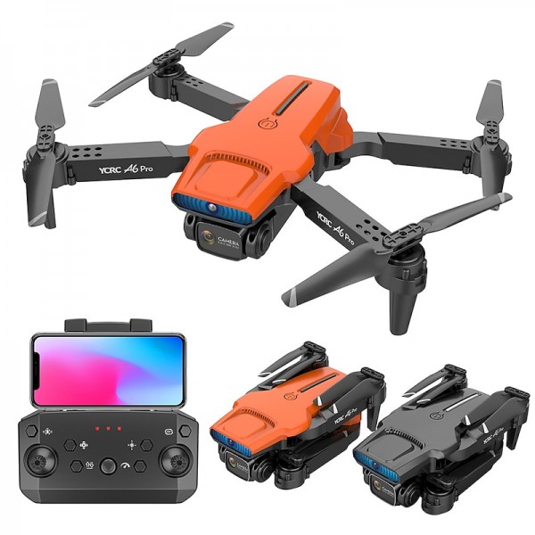 A6 Pro Obstacle Avoidance A6 Drone - Quadcopter UAV , 4K Video, F2.5 108°FOV Adjustable Aperture, 20Min Flight, APP & Remote Control, Gift for Teens/Adults A6 Pro Obstacle Avoidance A6 Drone - Quadcopter UAV , 4K Video, F2.5 108°FOV Adjustable Aperture, 20Min Flight, APP & Remote Control, Gift for Teens/Adults