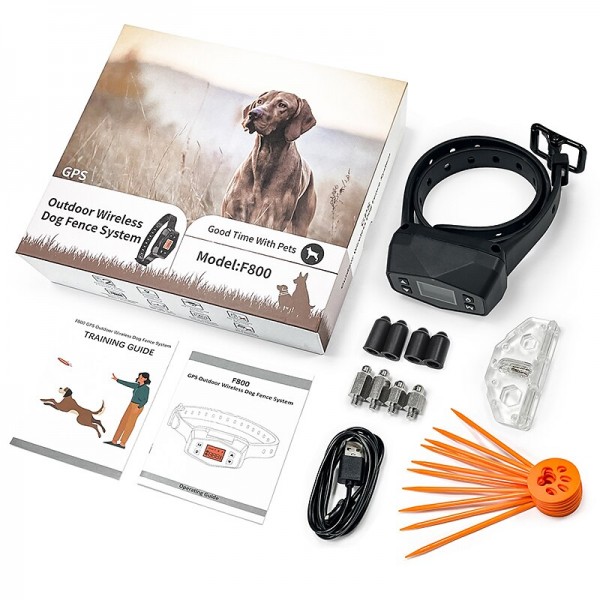 GPS Wireless Pet Fence Pet Containment System Covers up to 999 Yard Waterproof Receiver with Tone/Static Correction GPS Wireless Pet Fence Pet Containment System Covers up to 999 Yard Waterproof Receiver with Tone/Static Correction