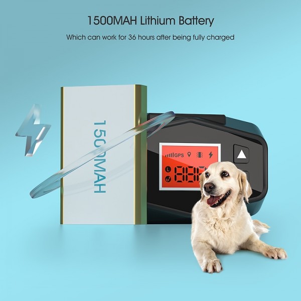 GPS Wireless Pet Fence Pet Containment System Covers up to 999 Yard Waterproof Receiver with Tone/Static Correction GPS Wireless Pet Fence Pet Containment System Covers up to 999 Yard Waterproof Receiver with Tone/Static Correction