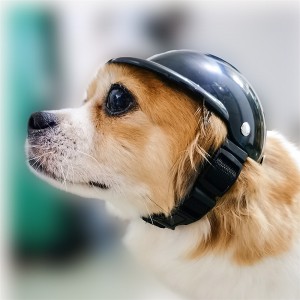 Pet Helmet Small-Medium Motorcycle Dog Helmet Cat Hat for Bike Riding Doggie Cap