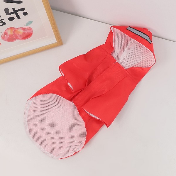 Dog Raincoat Night Anti-Fluorescent Puppy Raincoat Small Dog Teddy Law Fight Pet Raincoat Dog Raincoat Night Anti-Fluorescent Puppy Raincoat Small Dog Teddy Law Fight Pet Raincoat